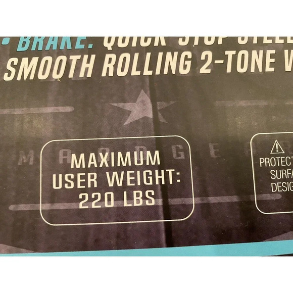 KRUZER 150 FOLDING CRUISER SCOOTER BRAND NEW - NEVER OPENED-  TEAL/BLACK - Picture 8 of 12